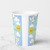 Himmel feiert Sie Christlich Pappbecher (Rechts)