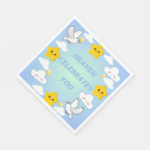 Himmel feiert Sie Christlich Serviette (Ecke)