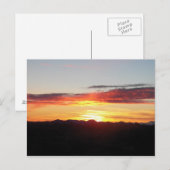 Himmel Foto auf Wanderung Postkarte (Vorne/Hinten)