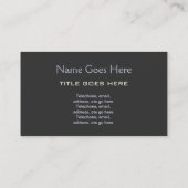 "Himmel-" Fußball coachte Geschäfts-Karten Visitenkarte (Rückseite)