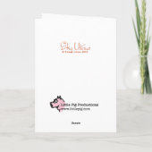 Himmel-Gebärmutter Karte (Rückseite)