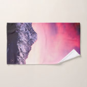 *~* Himmel-Gebirgspurpur-Rosa u. Lavendel-Foto Badhandtuch Set (Handtuch)