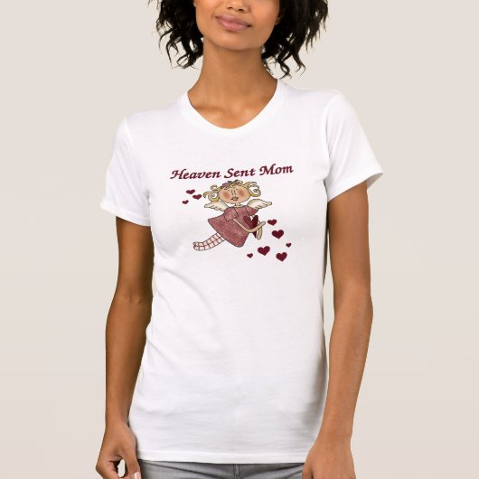 Himmel gesendete Mama T-Shirt (Vorderseite)