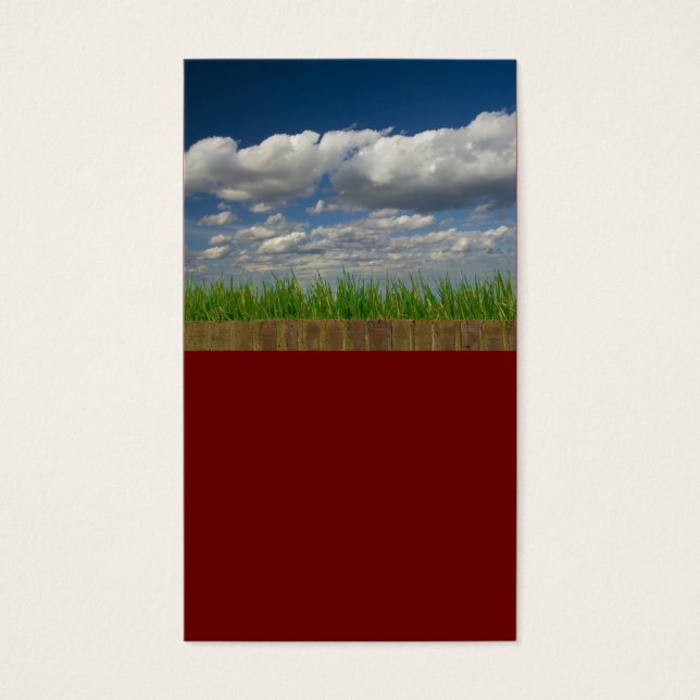 Himmel, Gras, Steine (Vorderseite)