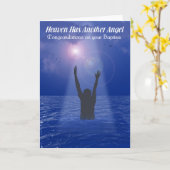 HIMMEL HAT EINEN ANDEREN ENGEL (MANN) KARTE (Gelbe Blume)