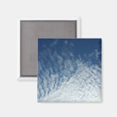 Himmel im Januar Magnet (Vorderseite/Rückseite)