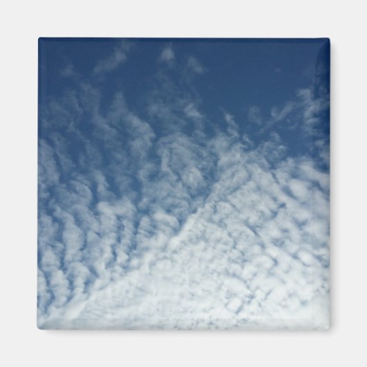Himmel im Januar Magnet (Vorne)