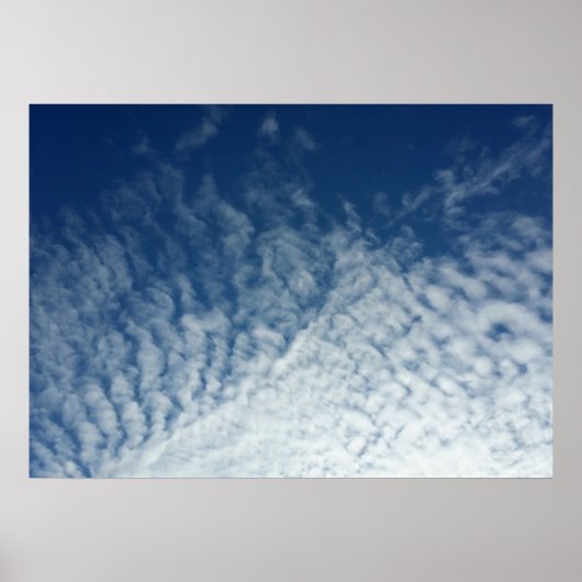 Himmel im Januar Poster (Vorne)