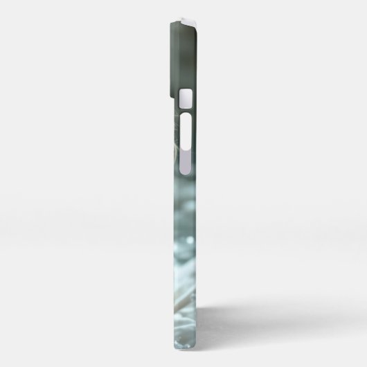 Himmel in den Augen: Engel des ruhigen Wunders iPhone Hülle (Linke Seite)