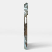 Himmel in den Augen: Engel des ruhigen Wunders iPhone Hülle (Rechte Seite)