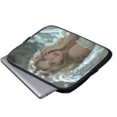 Himmel in den Augen: Engel des ruhigen Wunders Laptopschutzhülle (Vorne Knopf)