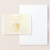 Himmel in Mamas umarmen Orang-Utans Frohe Mutterta Folienkarte (Anzeige)