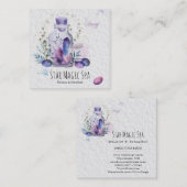 *~* Himmel-Kosmos spielt Quadratische Visitenkarte (Vorne/Hinten)