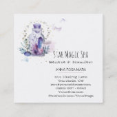 *~* Himmel-Kosmos-Universum spielt Quadratische Visitenkarte (Rückseite)