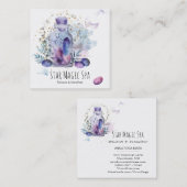 *~* Himmel-Kosmos-Universum spielt Quadratische Visitenkarte (Vorne/Hinten)