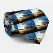 HIMMEL-KRAWATTE KRAWATTE (Gerollt)