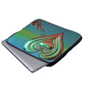 Himmel Laptopschutzhülle (Vorne Knopf)