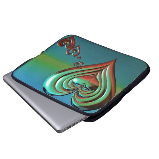 Himmel Laptopschutzhülle (Vorne Knopf)