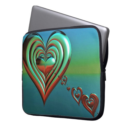 Himmel Laptopschutzhülle (Vorderseite Links)