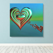 Himmel Leinwanddruck (Insitu (Holzboden))