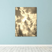Himmel Leinwanddruck (Insitu (Holzboden))