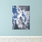 Himmel Leinwanddruck (Insitu (Holzboden))