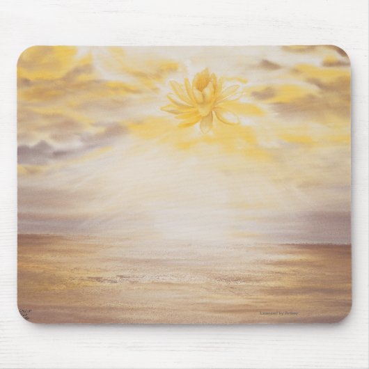 Himmel Lotus Mousepad (Vorne)