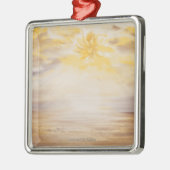 Himmel Lotus Ornament Aus Metall (Links)