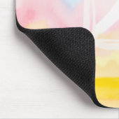 Himmel mit hellen Bereichen und Formen Mousepad (Ecke)