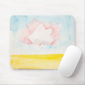 Himmel mit hellen Bereichen und Formen Mousepad (Mit Mouse)