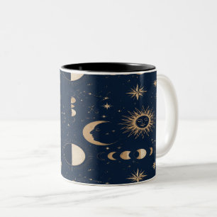 Himmel Mond Sterne Tasse