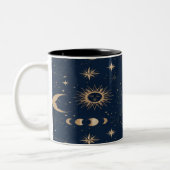 Himmel Mond Sterne Tasse (Links)