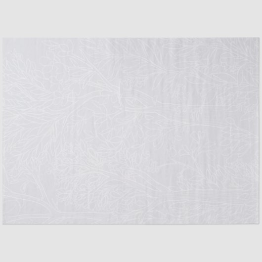 Himmel monochrome Florist Seidenpapier (Vorderseite)