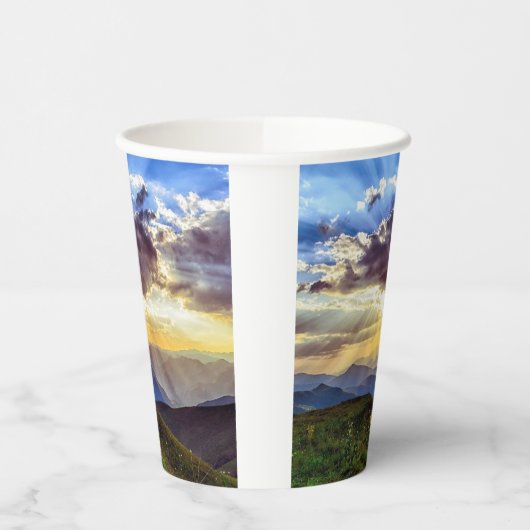 Himmel Pappbecher (Links)