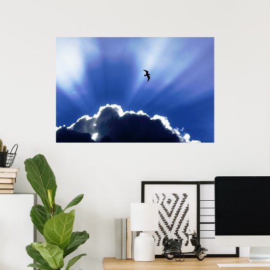 Himmel Poster (Heimbüro)