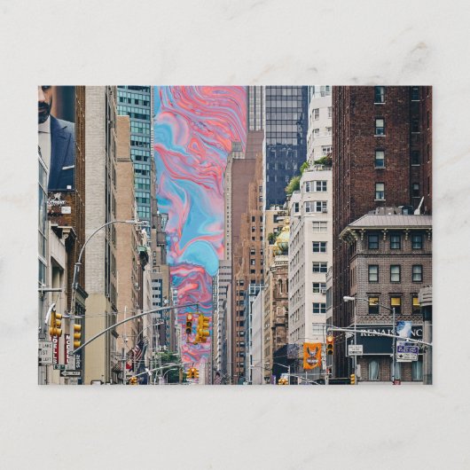 Himmel Postkarte (Vorderseite)