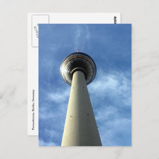 Himmel Postkarte (Vorne/Hinten)