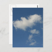 Himmel Postkarte (Vorne/Hinten)