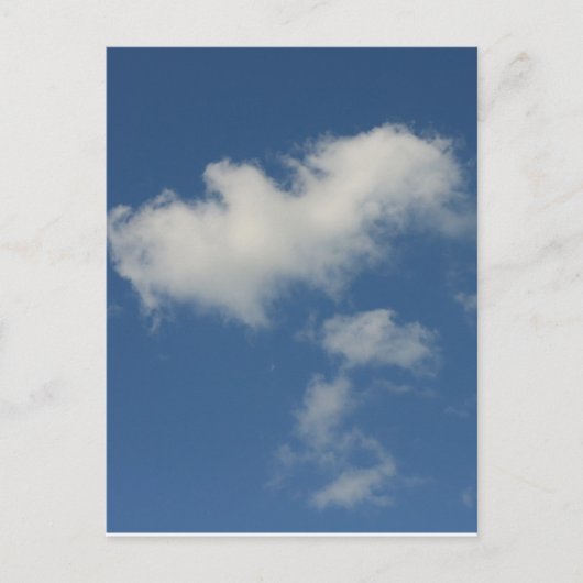 Himmel Postkarte (Vorderseite)