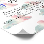 Himmel - Sag nicht Junge oder Mädchen Poster (Ecke)