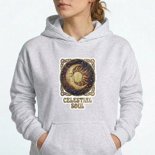 Himmel-Seele Spiritual Pullover Kapuzenpullover