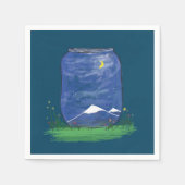 Himmel Serviette (Vorderseite)