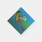 Himmel Serviette (Ecke)