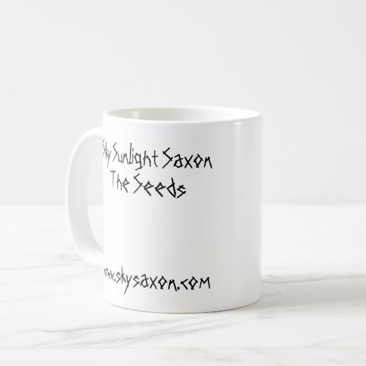 Himmel-Sonnenlicht-Sachse in Toulouse Kaffeetasse (Vorderseite Links)