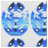 Himmel Stoff (Nahaufnahme)