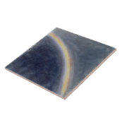 Himmel-Studie mit Regenbogen, 1827 (w/c auf Fliese (Seite)