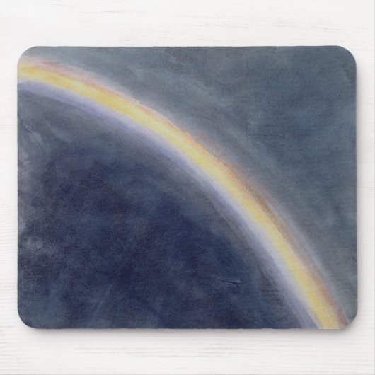 Himmel-Studie mit Regenbogen, 1827 (w/c auf Mousepad (Vorne)