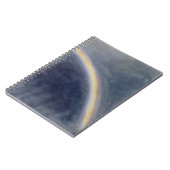 Himmel-Studie mit Regenbogen, 1827 (w/c auf Notizblock (Linke Seite)