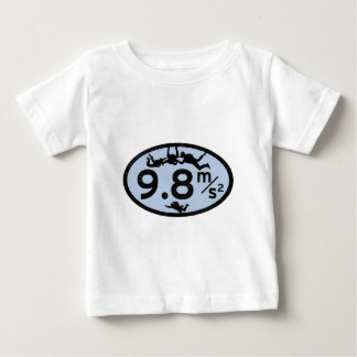 Himmel-Tauchen-Schwerkraft Baby T-shirt