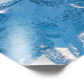 Himmel Text Schönes Blue Sky Bild Erweiterung Fotodruck (Ecke)